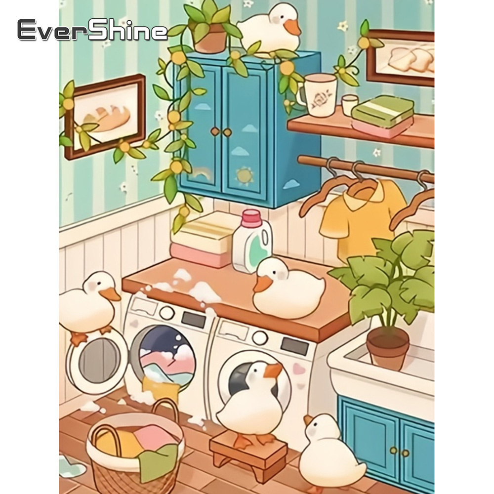 Art Craft Duck - EverShine DIY hobi elmas boyama ağacı