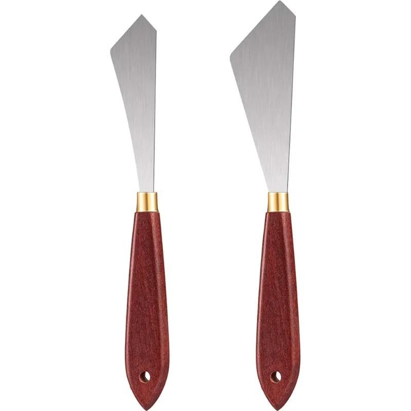 Painting Knife Palette - 2 adet Boyama Bıçağı Seti Boyama