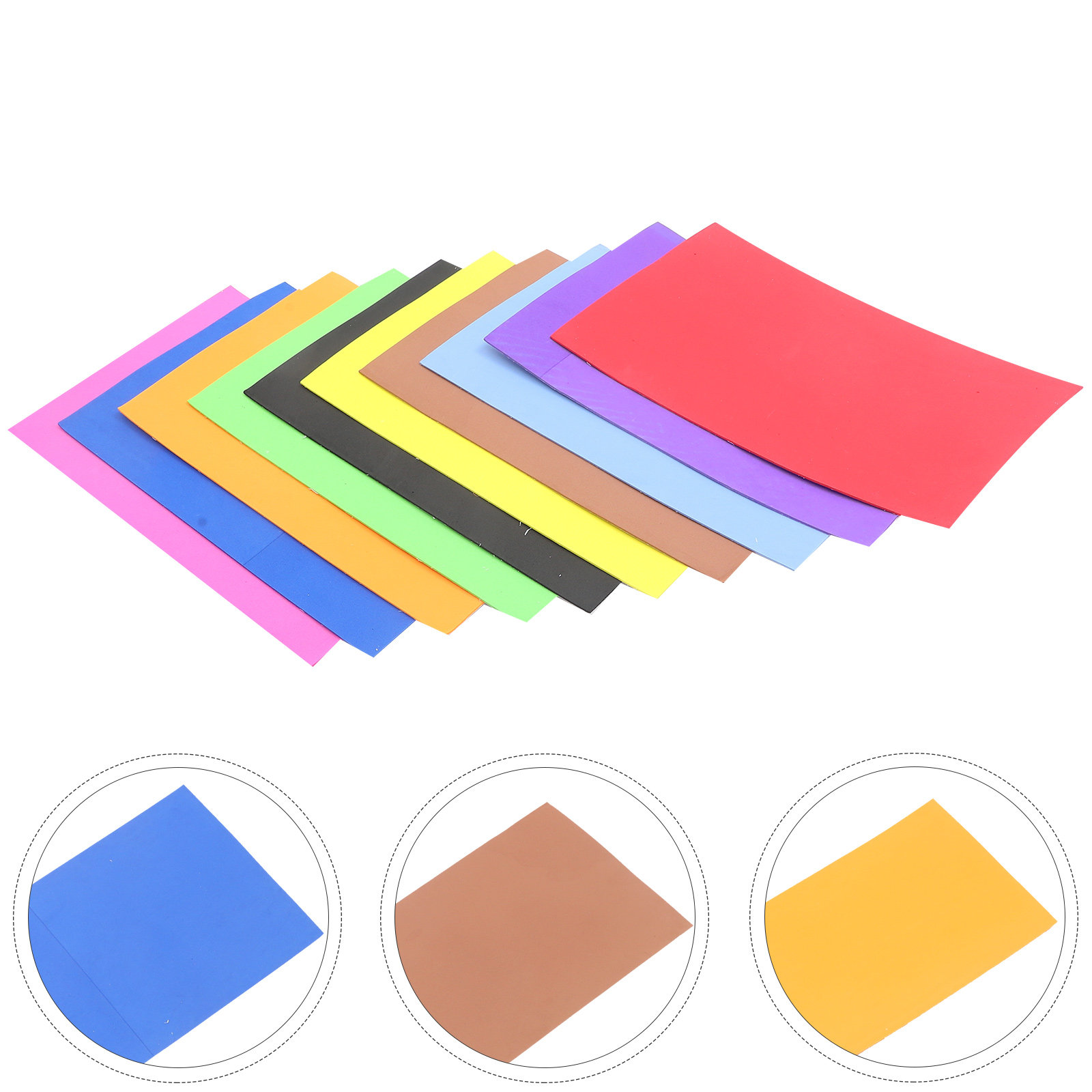 Art Craft Using Paper - 10 Adet Kalın A4 Boyutunda Renkli
