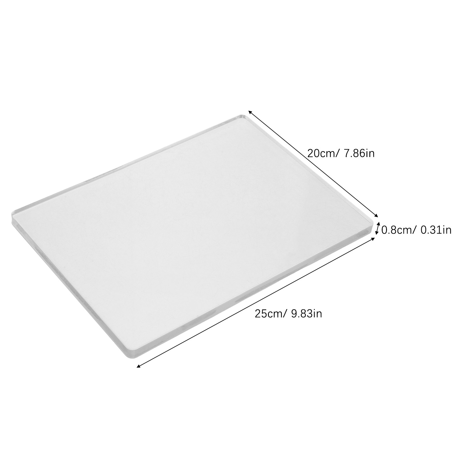 20x25 cm boyutlarında, şeffaf  - Art Craft Board incelemesi ve fiyatı