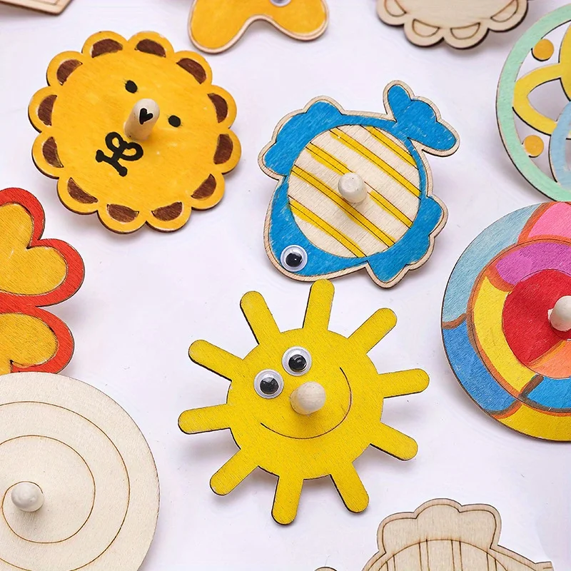 16 Parça Ahşap Dönen Top El Sa - Art Craft Ideas For Kids incelemesi ve fiyatı