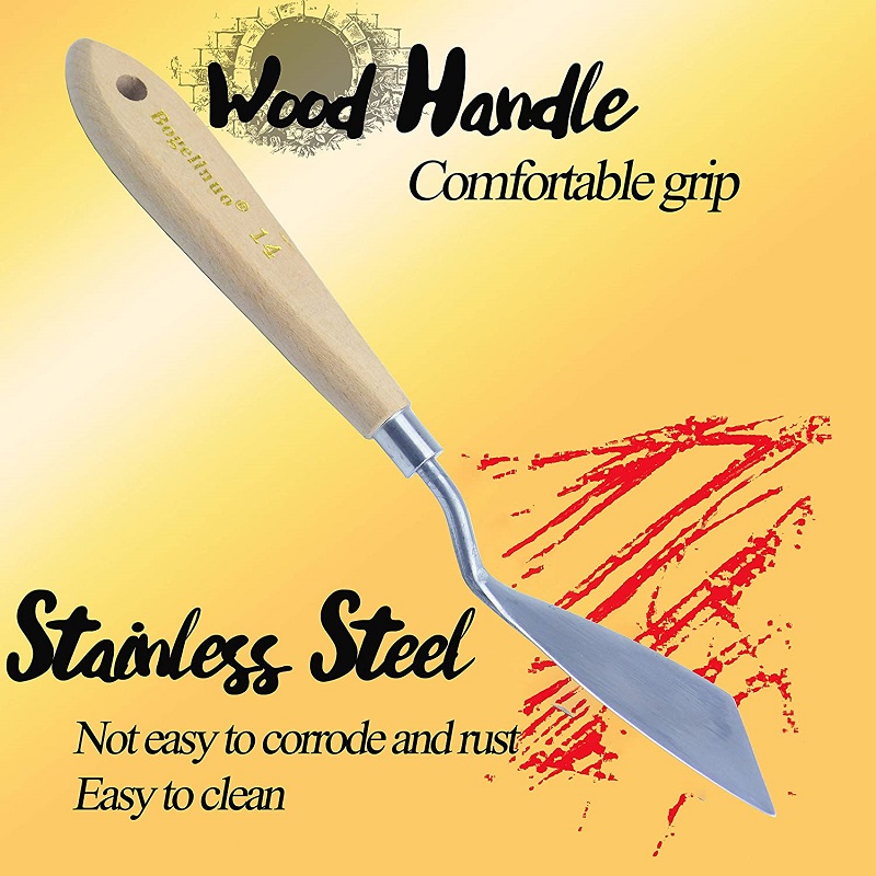 1-5 adet Büyük Palet Bıçakları - Painting Knife Palette incelemesi ve fiyatı