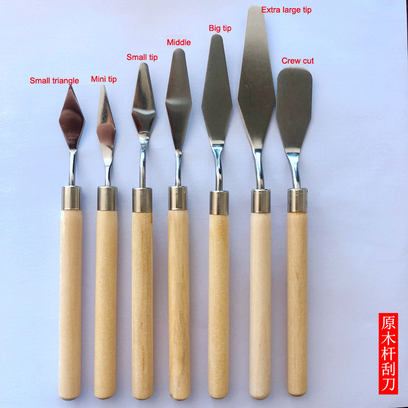 ★ ▲ 7 adet/takım Paslanmaz Çel - Painting Knife Palette incelemesi ve fiyatı