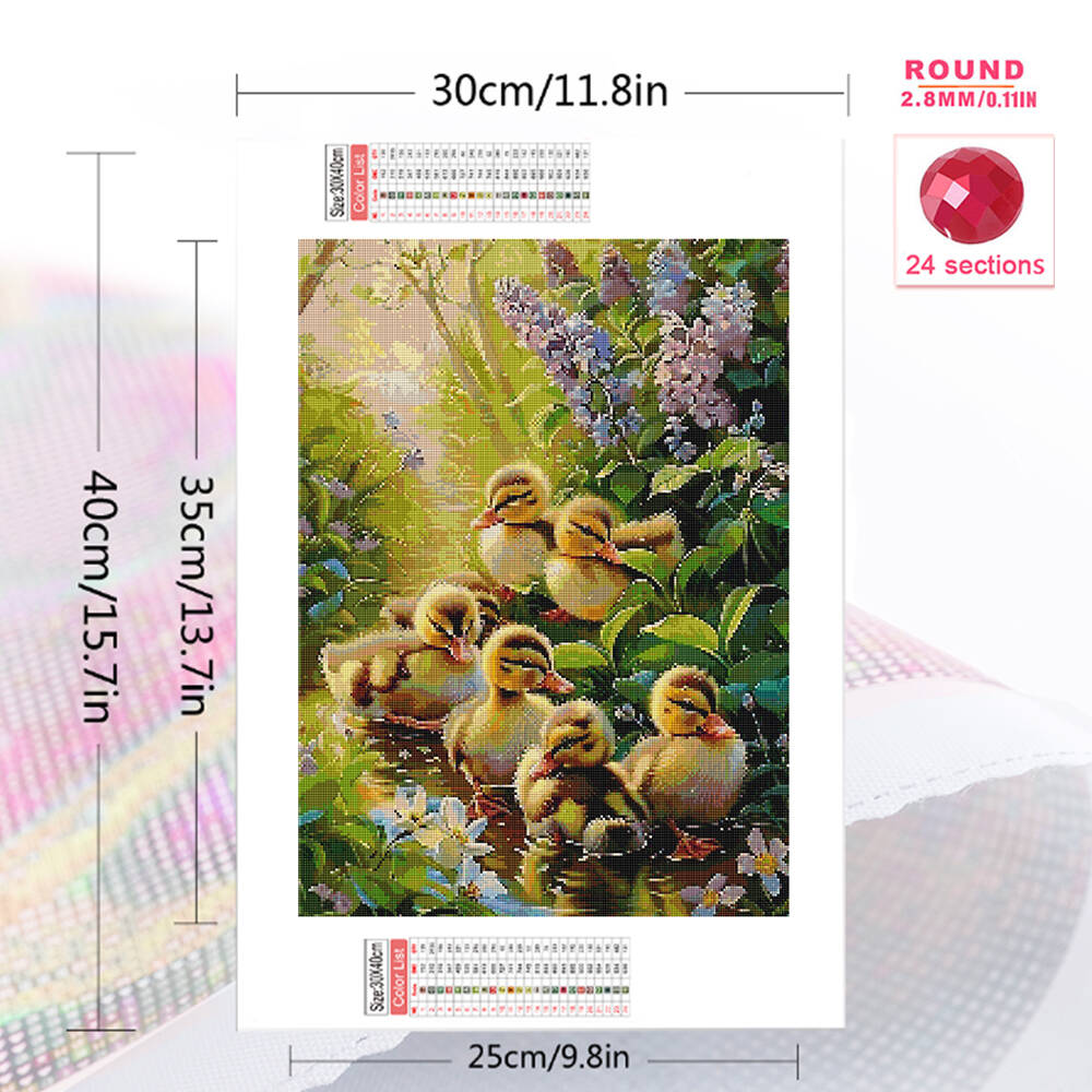 Çerçevesiz, 5D DIY Elmas Boyam - Art Craft Duck incelemesi ve fiyatı
