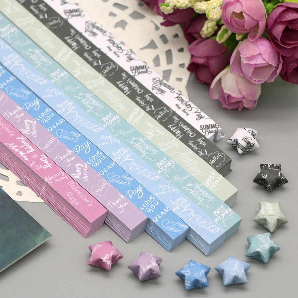 540 Yaprak DIY Renkli Yıldız O - Art Craft Show incelemesi ve fiyatı