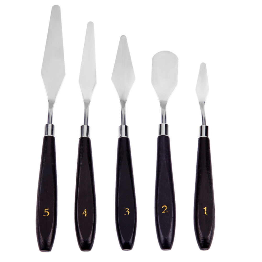 5 Adet Boyama Bıçağı Palet Ahş - Painting Knife Palette incelemesi ve fiyatı