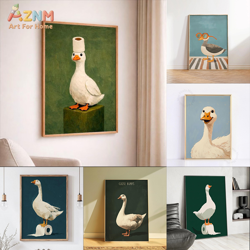 AZNM Komik Beyaz Ördek Kaz Tuv - Art Craft Duck incelemesi ve fiyatı