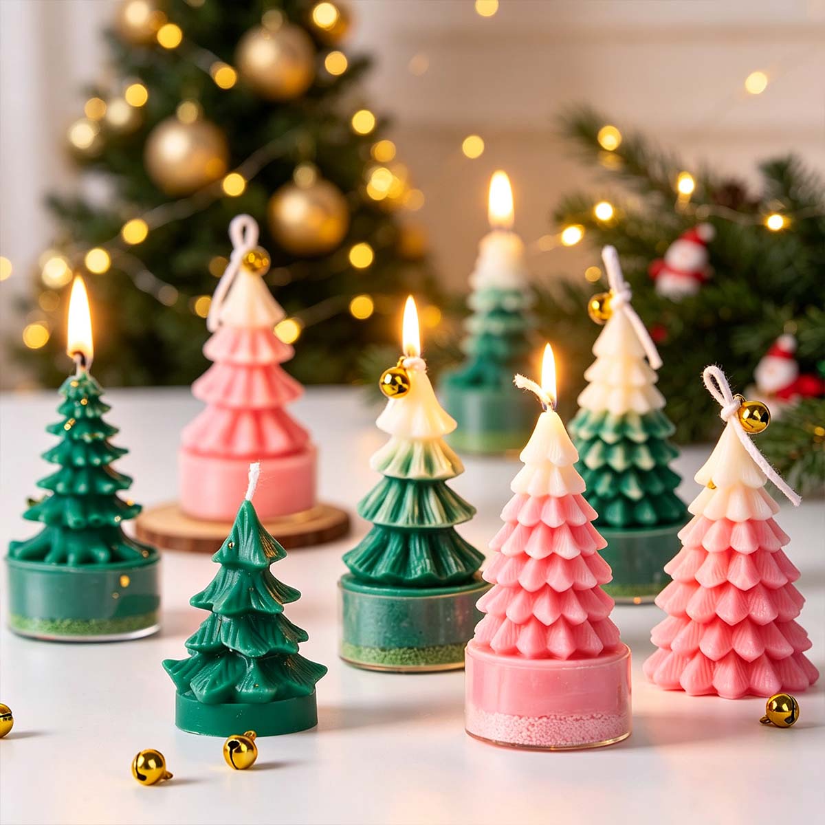 3D Noel Ağacı Silikon Mum Kalı - Art Craft Show incelemesi ve fiyatı