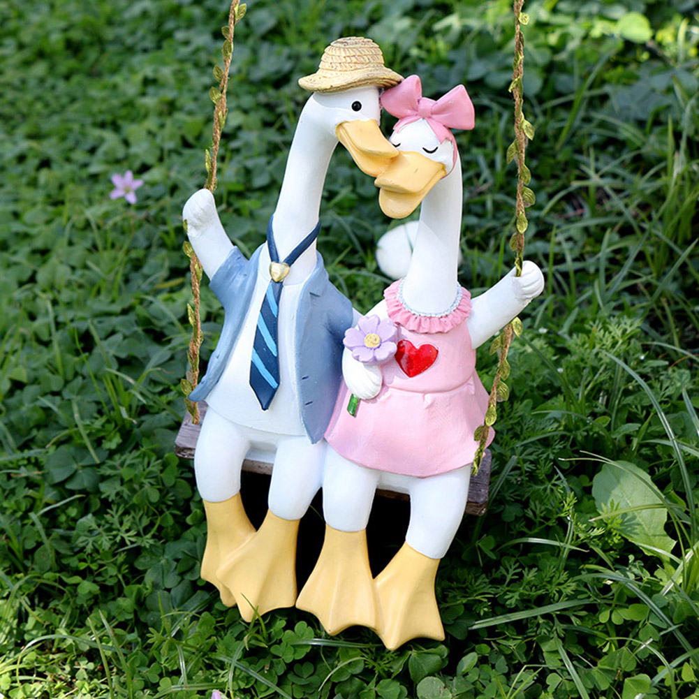 Çift Ördek Salıncak Heykeli Çi - Art Craft Duck incelemesi ve fiyatı
