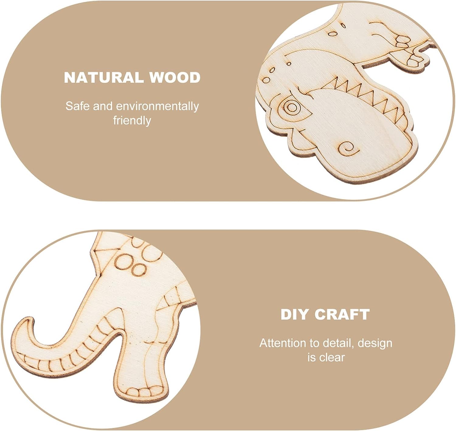 8/24 Parça Bitmemiş Ahşap Dino - Art Craft Dinosaurs incelemesi ve fiyatı